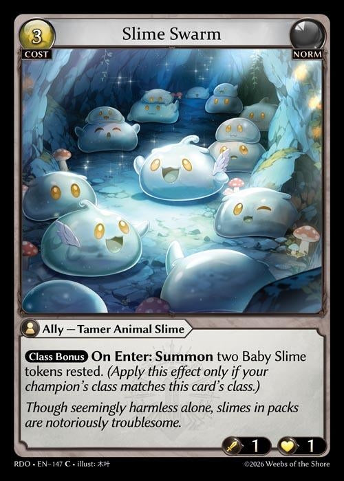 Image for Slime Swarm (147) (Radiant Origins) - Grand Archive TCG