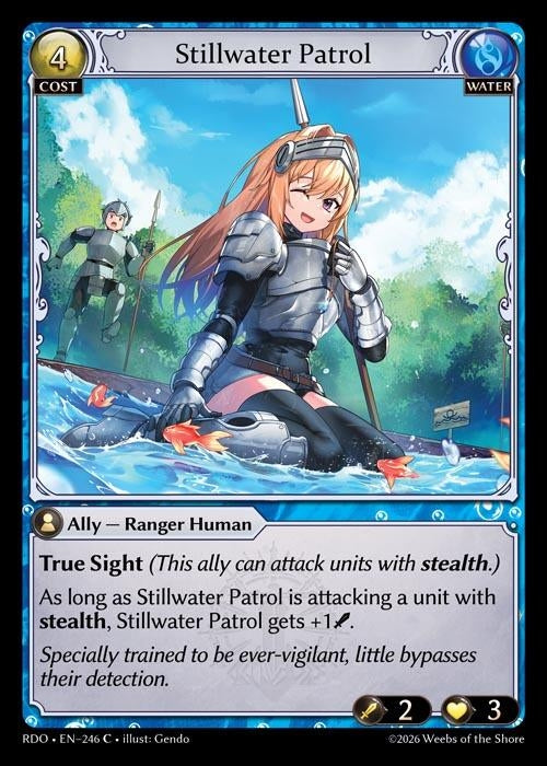 Image for Stillwater Patrol (246) (Radiant Origins) - Grand Archive TCG