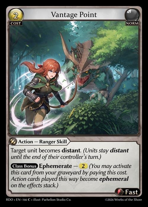 Image for Vantage Point (166) (Radiant Origins) - Grand Archive TCG