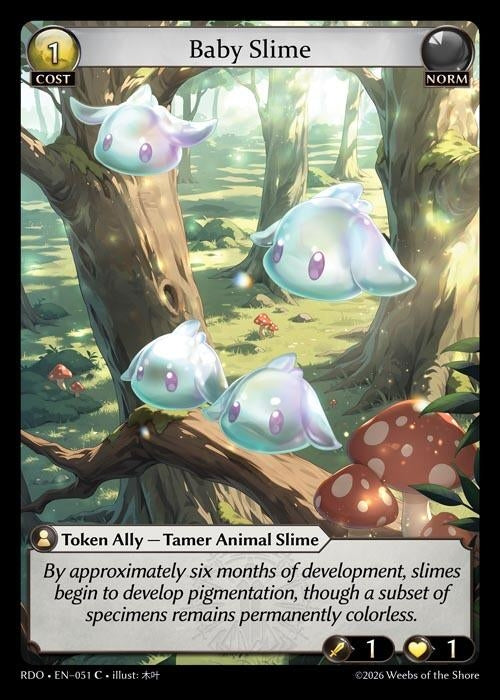 Image for Baby Slime (Curio Foil) (051) (Radiant Origins) - Grand Archive TCG