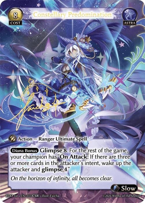 Image for Constellary Predomination (CSR) (313) (Radiant Origins) - Grand Archive TCG