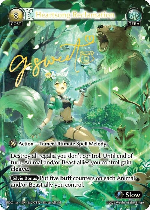Image for Heartsong Reclamation (CSR) (382) (Radiant Origins) - Grand Archive TCG