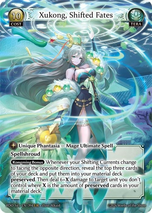 Image for Xukong, Shifted Fates (394) (Radiant Origins) - Grand Archive TCG