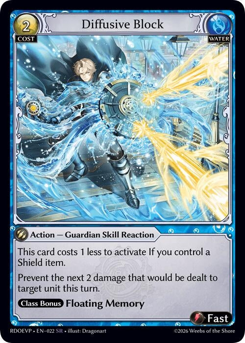 Image for Diffusive Block (022) (Radiant Origins Event Pack) - Grand Archive TCG