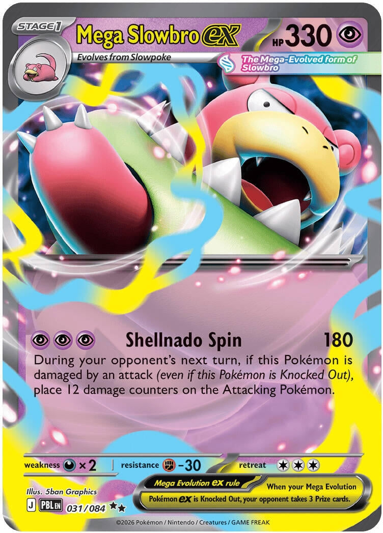 Mega Slowbro ex (031/084) (ME05: Pitch Black) (PBL)