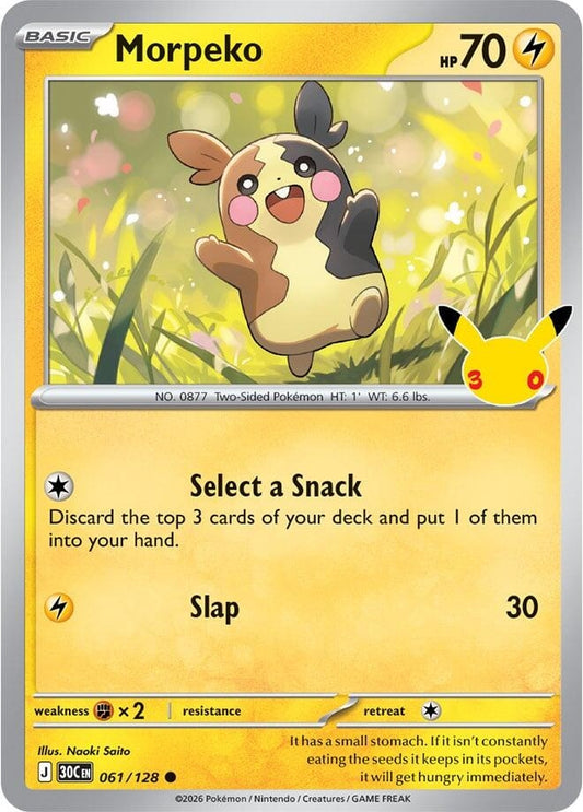 Morpeko (061/128) (ME: 30th Celebration) (30C)