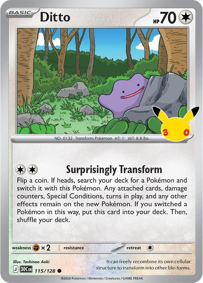 Ditto (115/128) (ME: 30th Celebration) (30C)